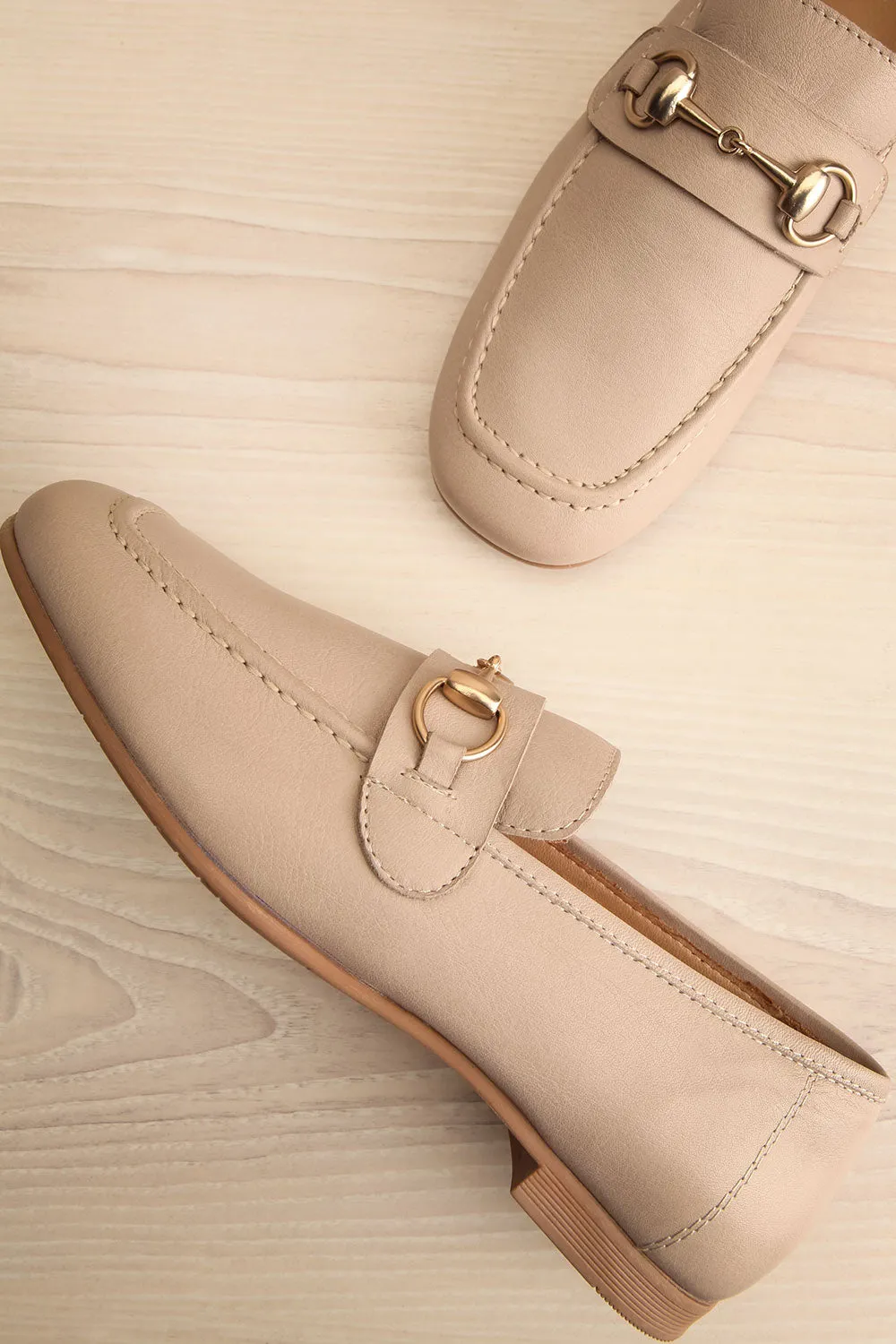 Fernn Taupe | Leather Loafers