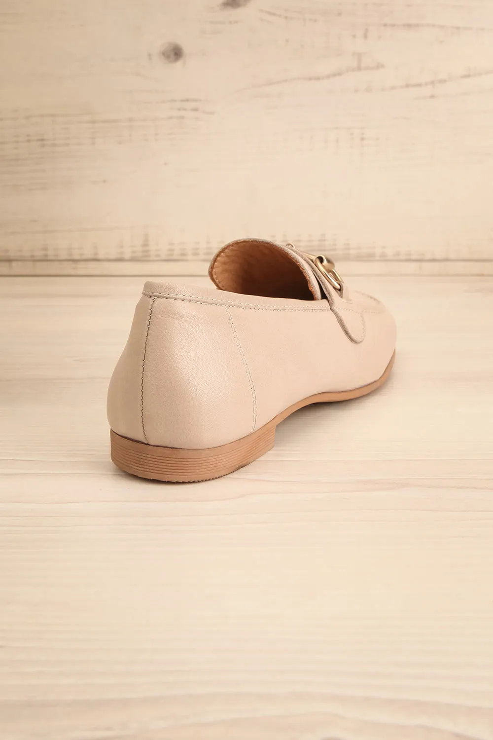 Fernn Taupe | Leather Loafers