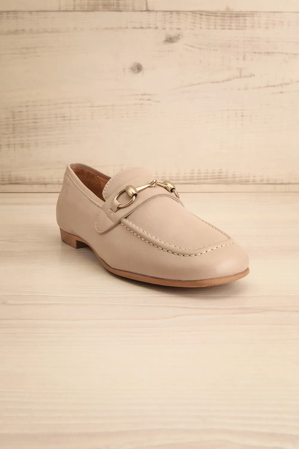 Fernn Taupe | Leather Loafers