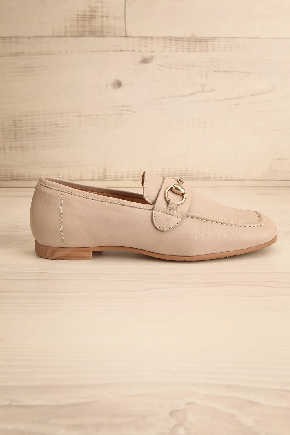 Fernn Taupe | Leather Loafers