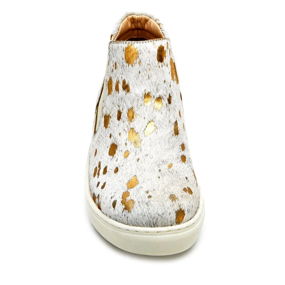 Harlan Slip On Sneaker (Gold Spot)