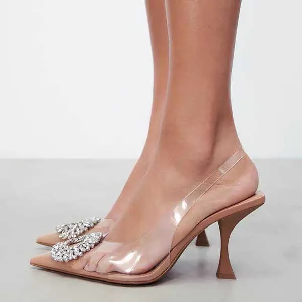 High Quality Imported Pointed Toe Heels