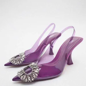 High Quality Imported Pointed Toe Heels