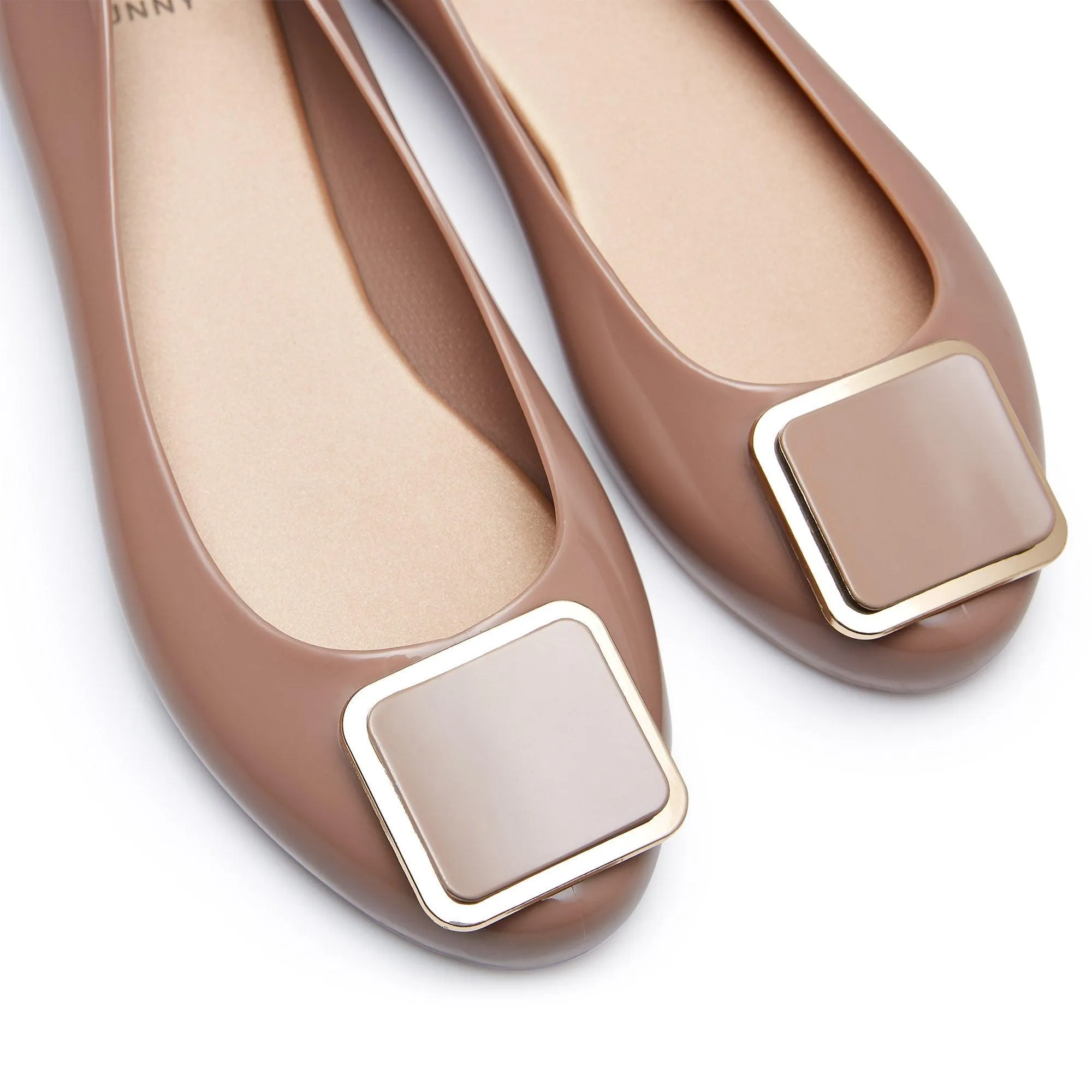 Ingrid Flats Shoes Cream