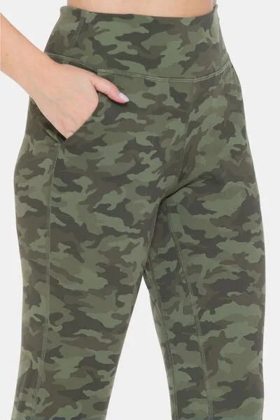It’s All Military Camouflage High Waist Leggings