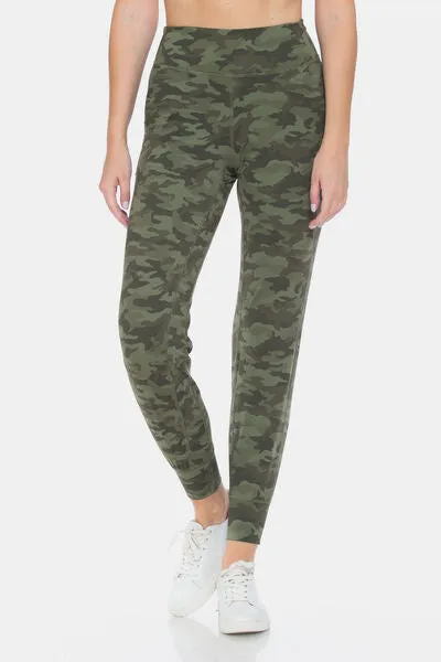 It’s All Military Camouflage High Waist Leggings