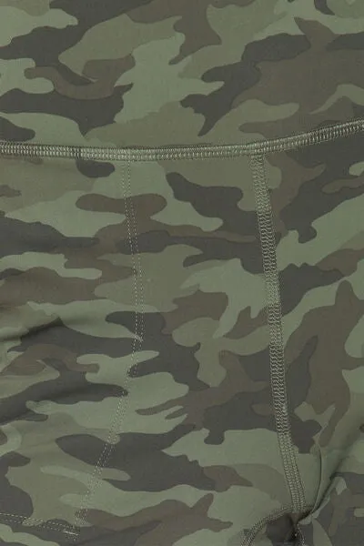 It’s All Military Camouflage High Waist Leggings
