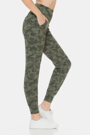 It’s All Military Camouflage High Waist Leggings
