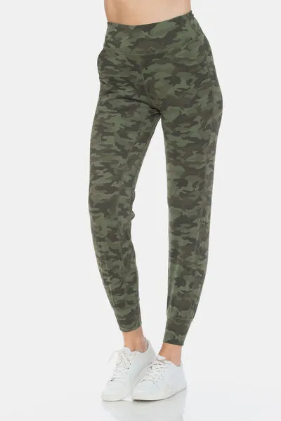 It’s All Military Camouflage High Waist Leggings