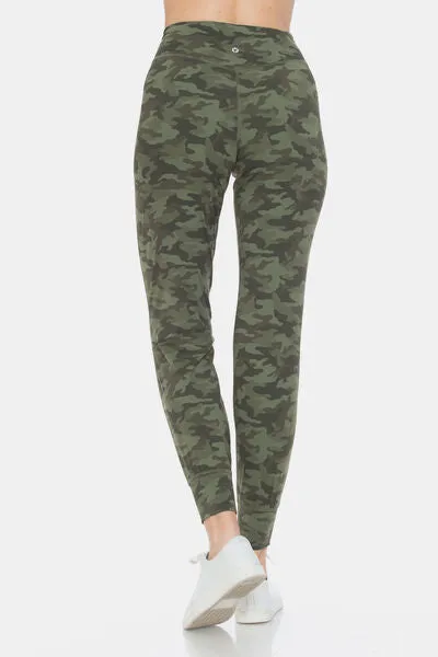 It’s All Military Camouflage High Waist Leggings