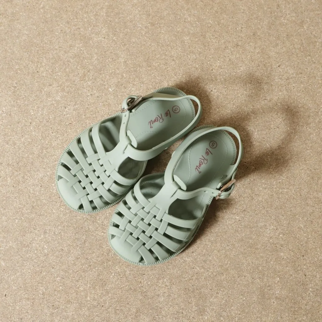 Jelly Sandals - Sage