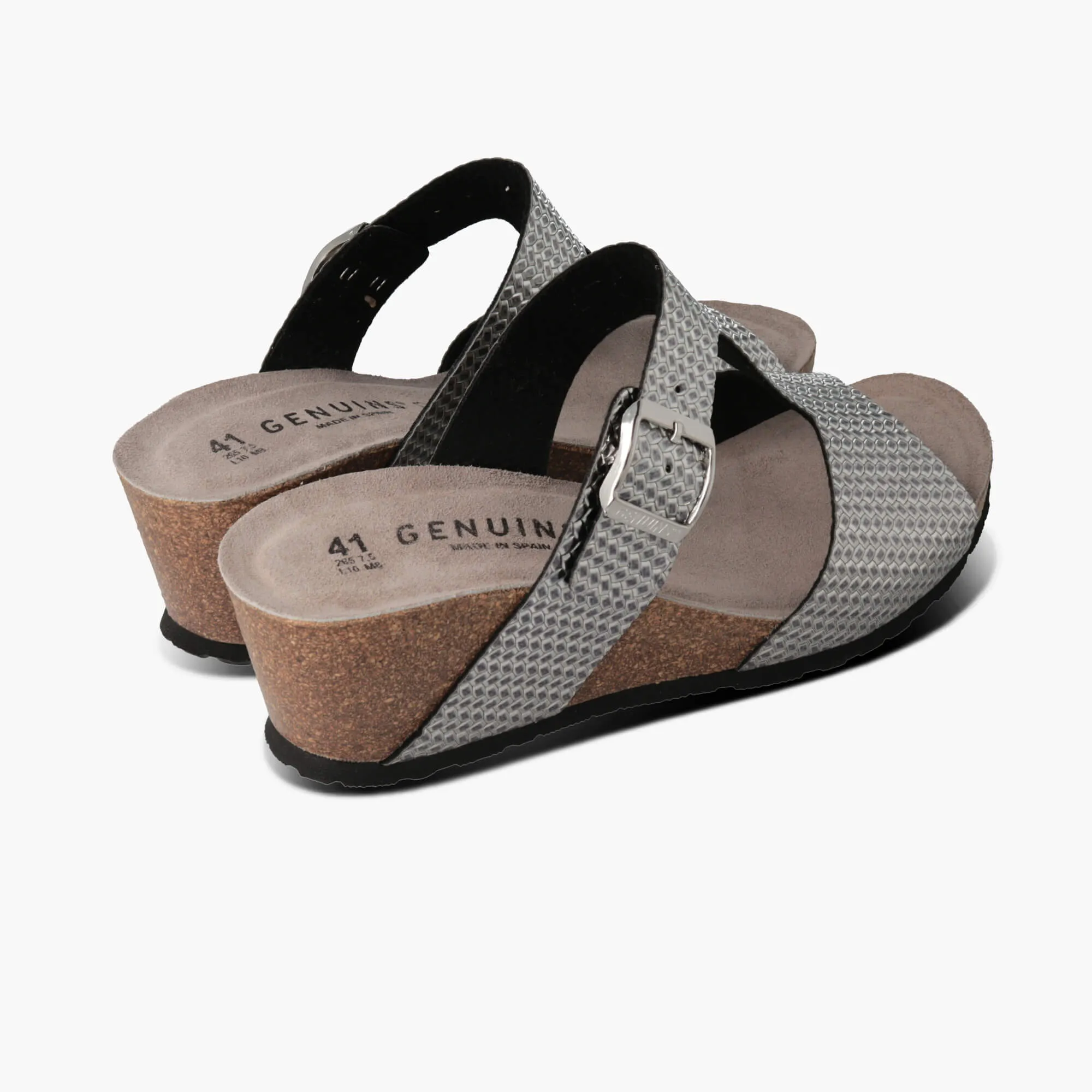 Jules Silver Sandals