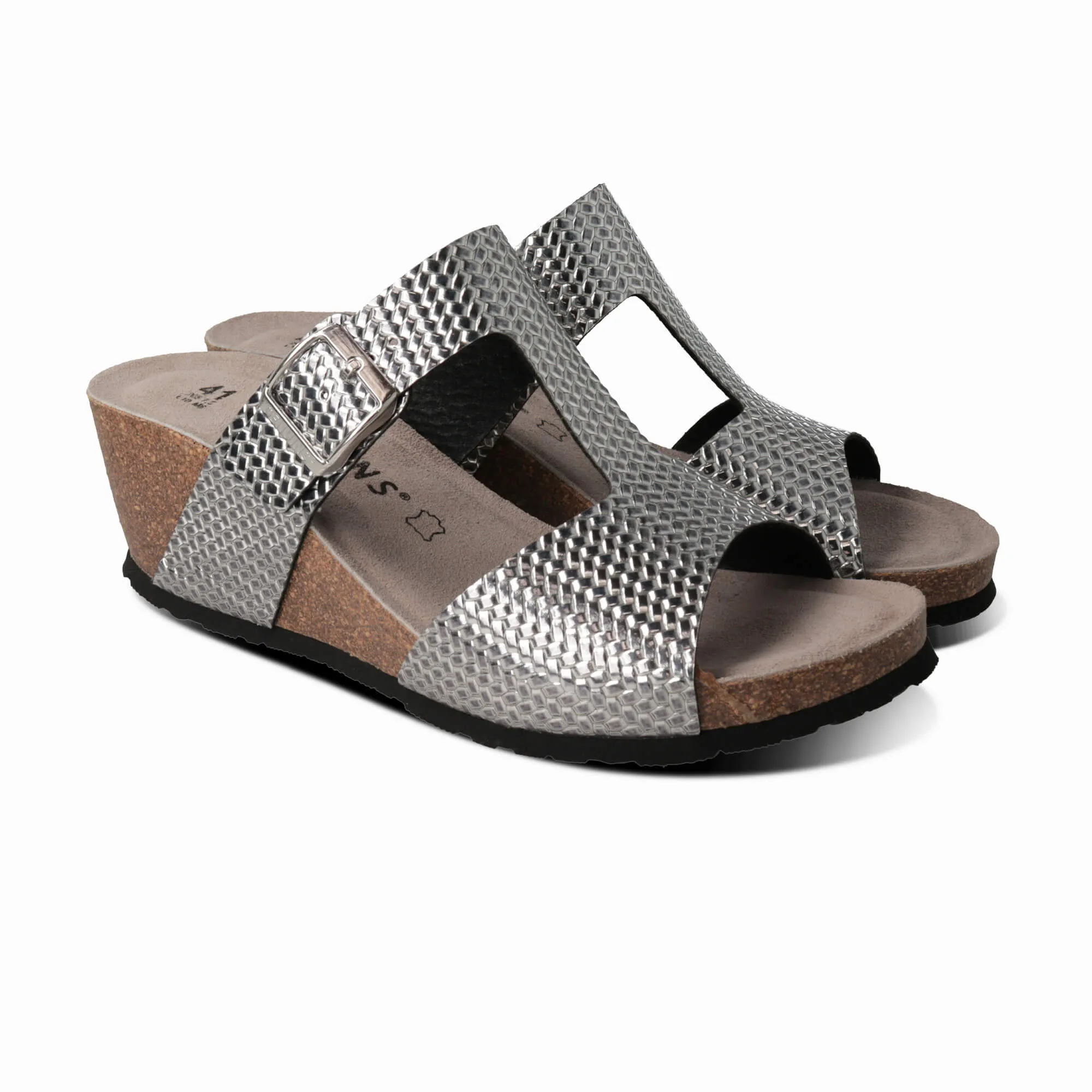 Jules Silver Sandals