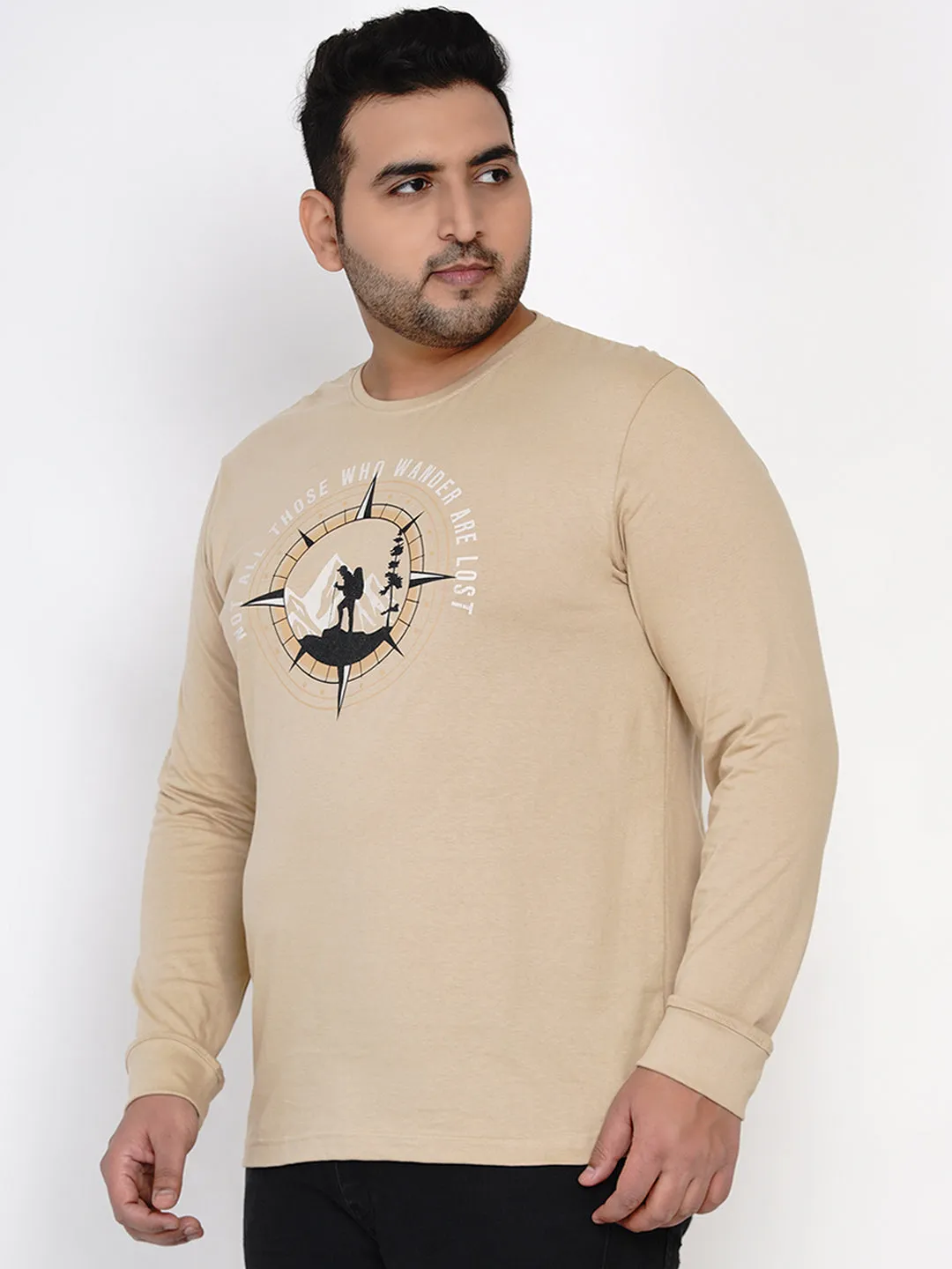 Kenneth Cole - Plus Size Print Casual T-shirt