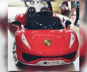 Kids Electric Car Red With Remote Control And Self Drive Function (M)