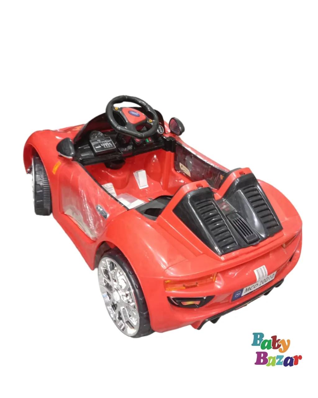 Kids Electric Car Red With Remote Control And Self Drive Function (M)