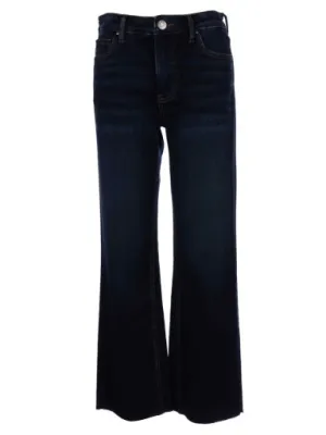 KUT Kelsey High Rise Ankle Flare w/ Fab Ab Tech - Incredible Wash Denim