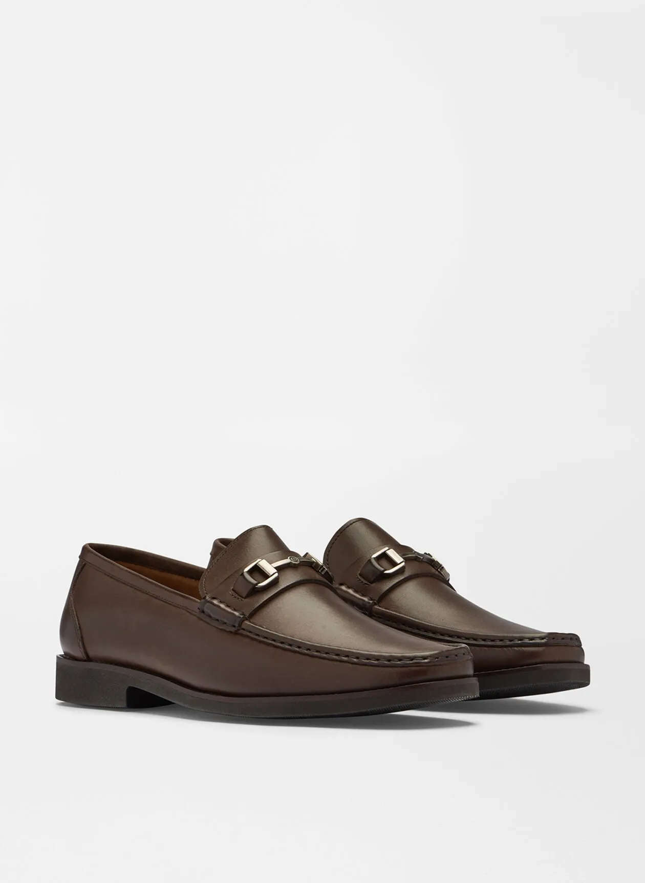 Leather Bit Loafer in Brown by Peter Millar