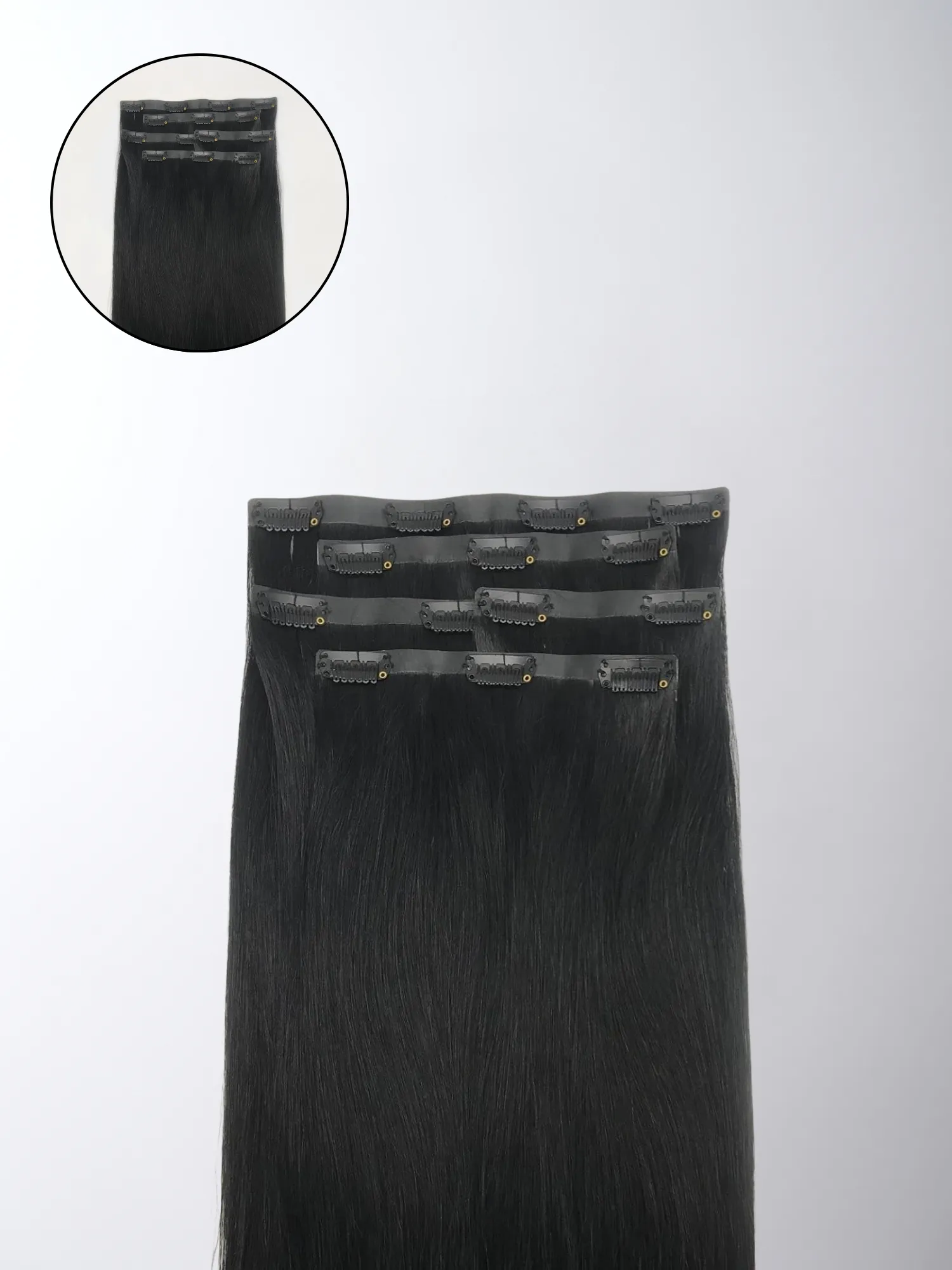 Long 5 piece Clip Ons Set