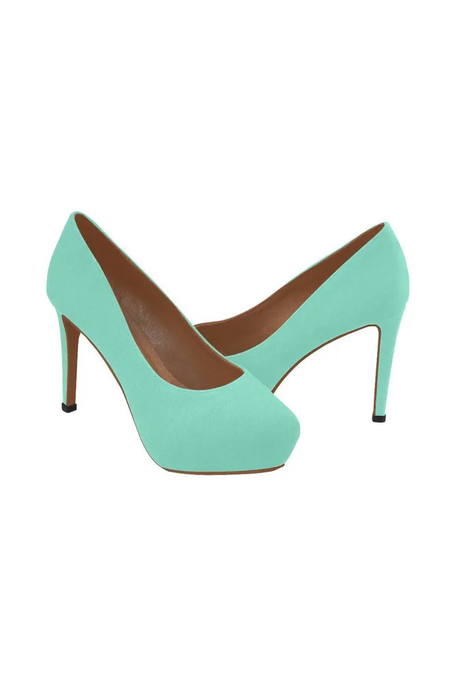 Lt Green Women's High Heels (Model 044)