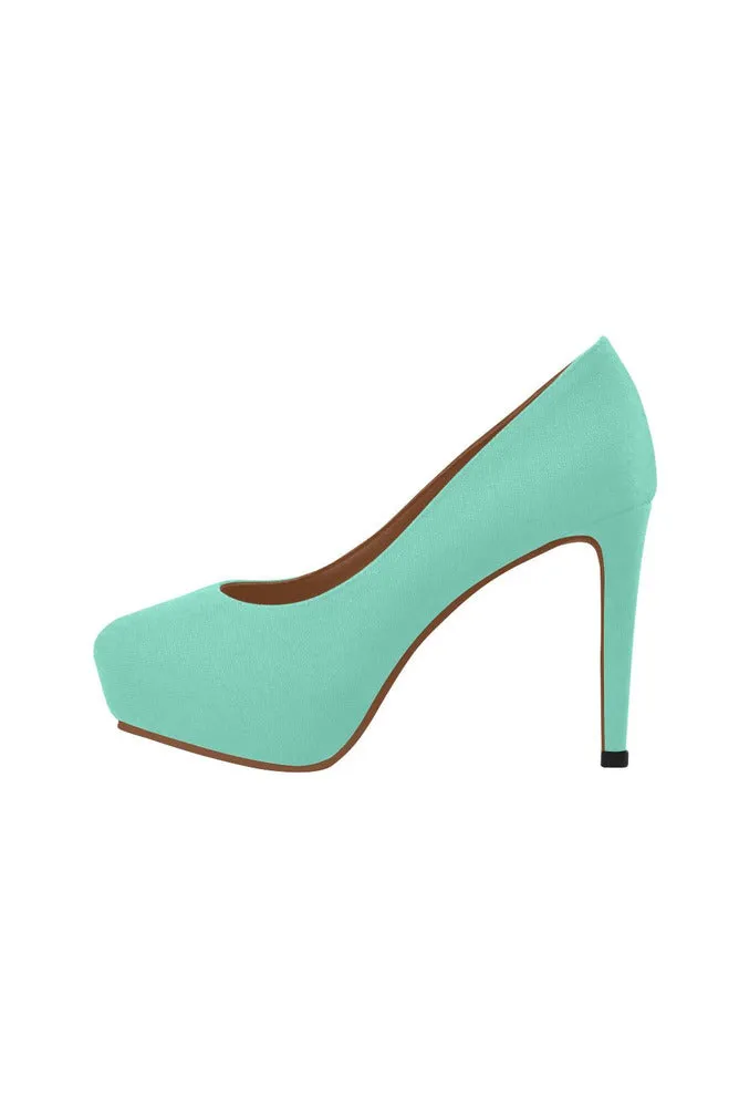 Lt Green Women's High Heels (Model 044)