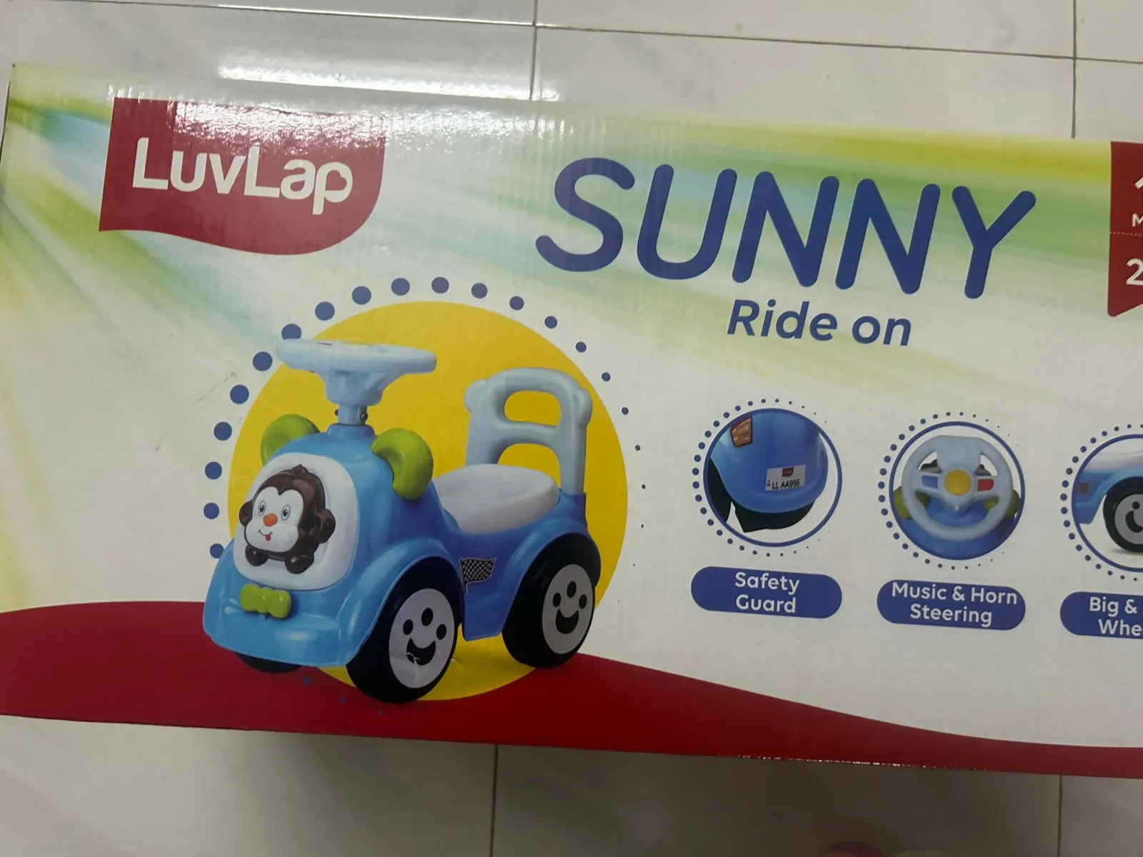 LUVLAP Sunny Ride-On for Kids