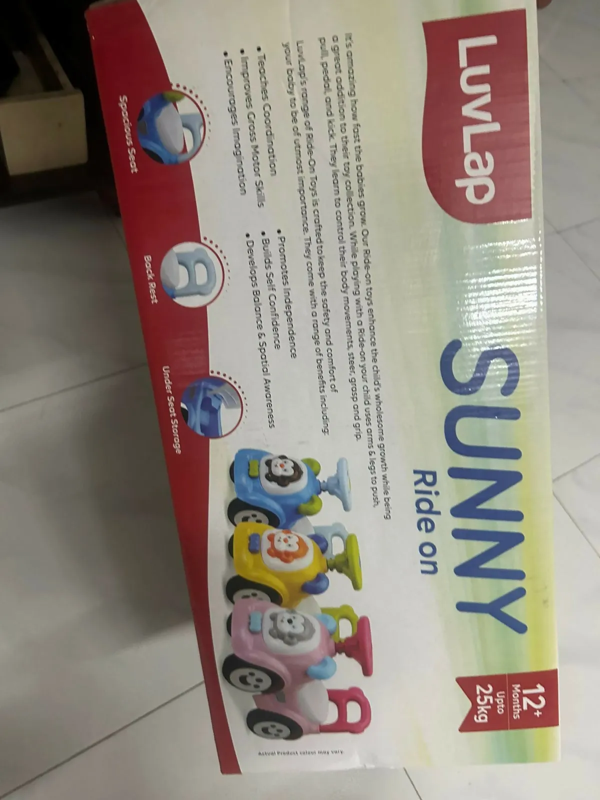 LUVLAP Sunny Ride-On for Kids