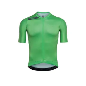 Men's Avant Solid Classic Green Short Sleeve Cycling Jersey by Suarez