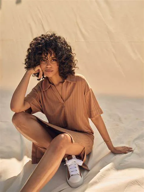 Mos Mosh | Petra Soft Sneakers | Cinnamon Swirl