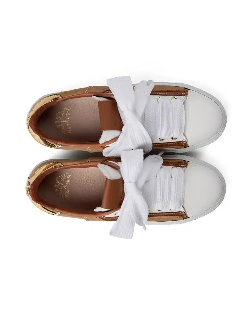 Mos Mosh | Petra Soft Sneakers | Cinnamon Swirl