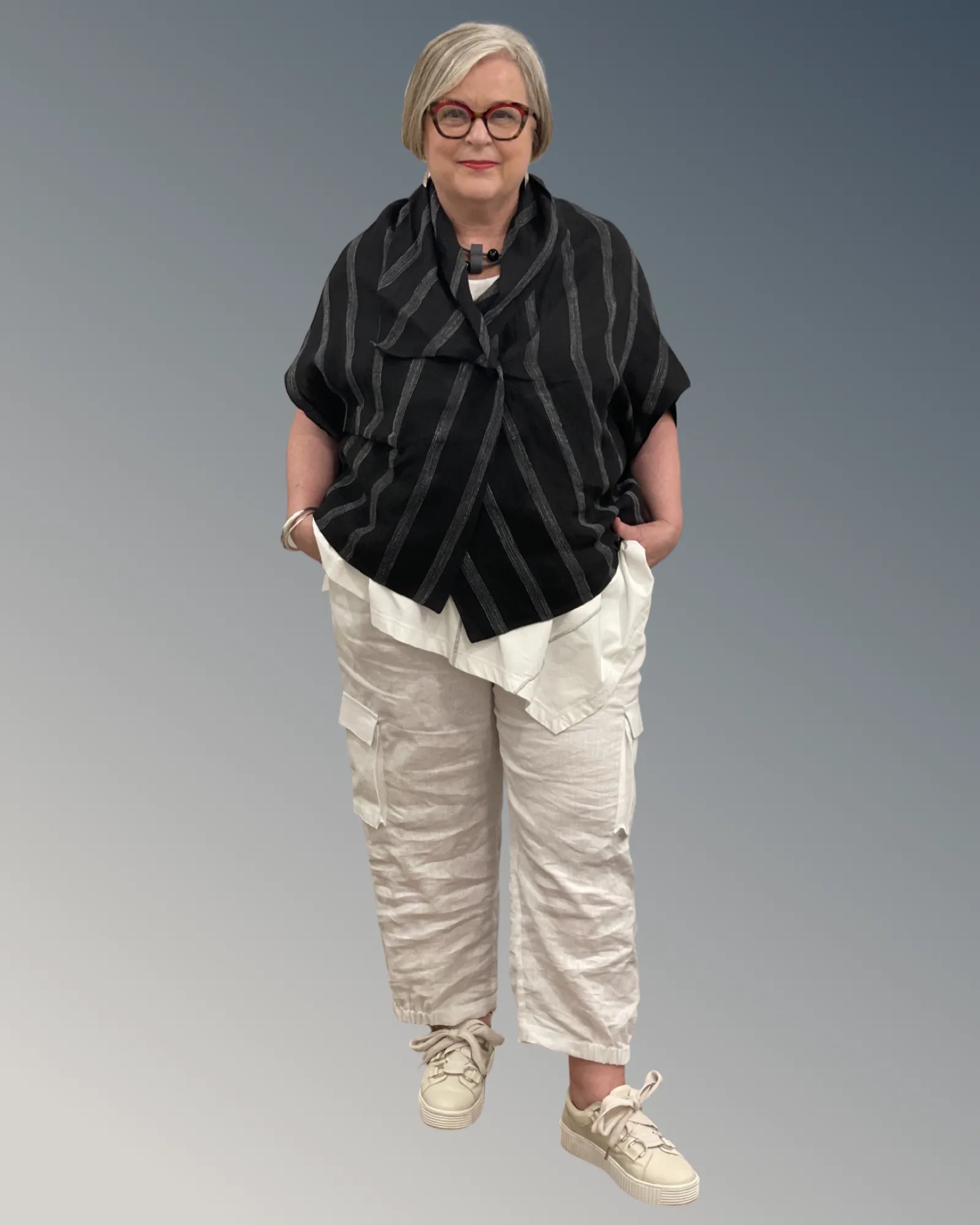 Moyuru Linen Shrug M231604