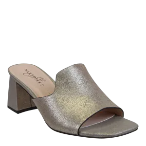 NAKED FEET - AUSTERE in SILVER GREY Heeled Sandals