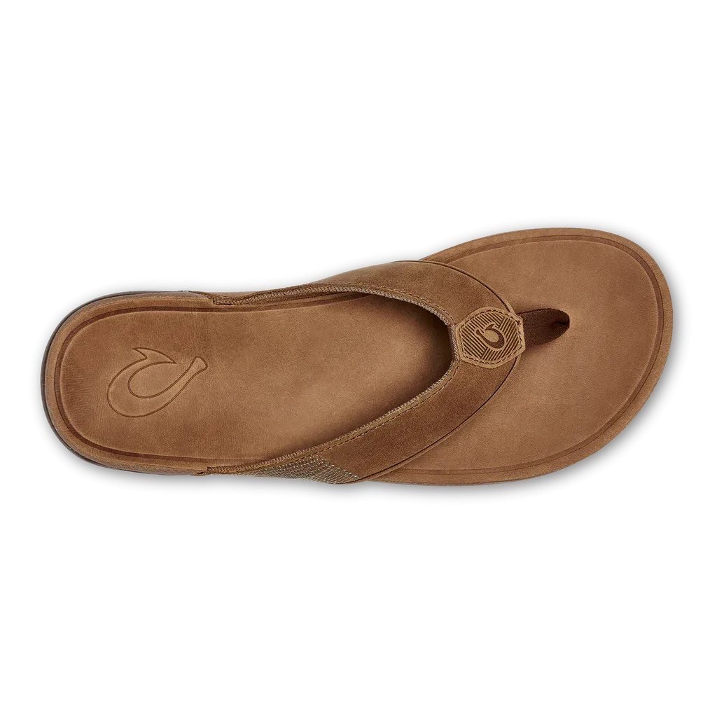 OLUKAI MEN'S TUAHINE SANDAL - TOFFEE