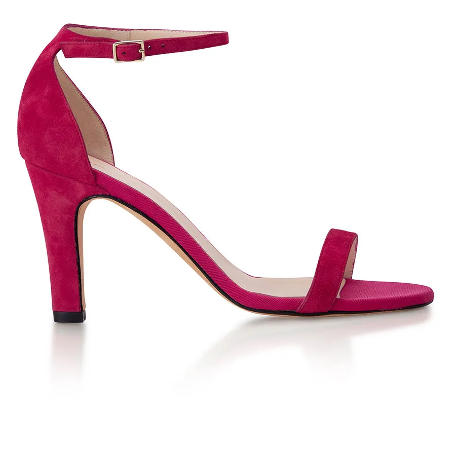 Out Out Sandal - Red Suede