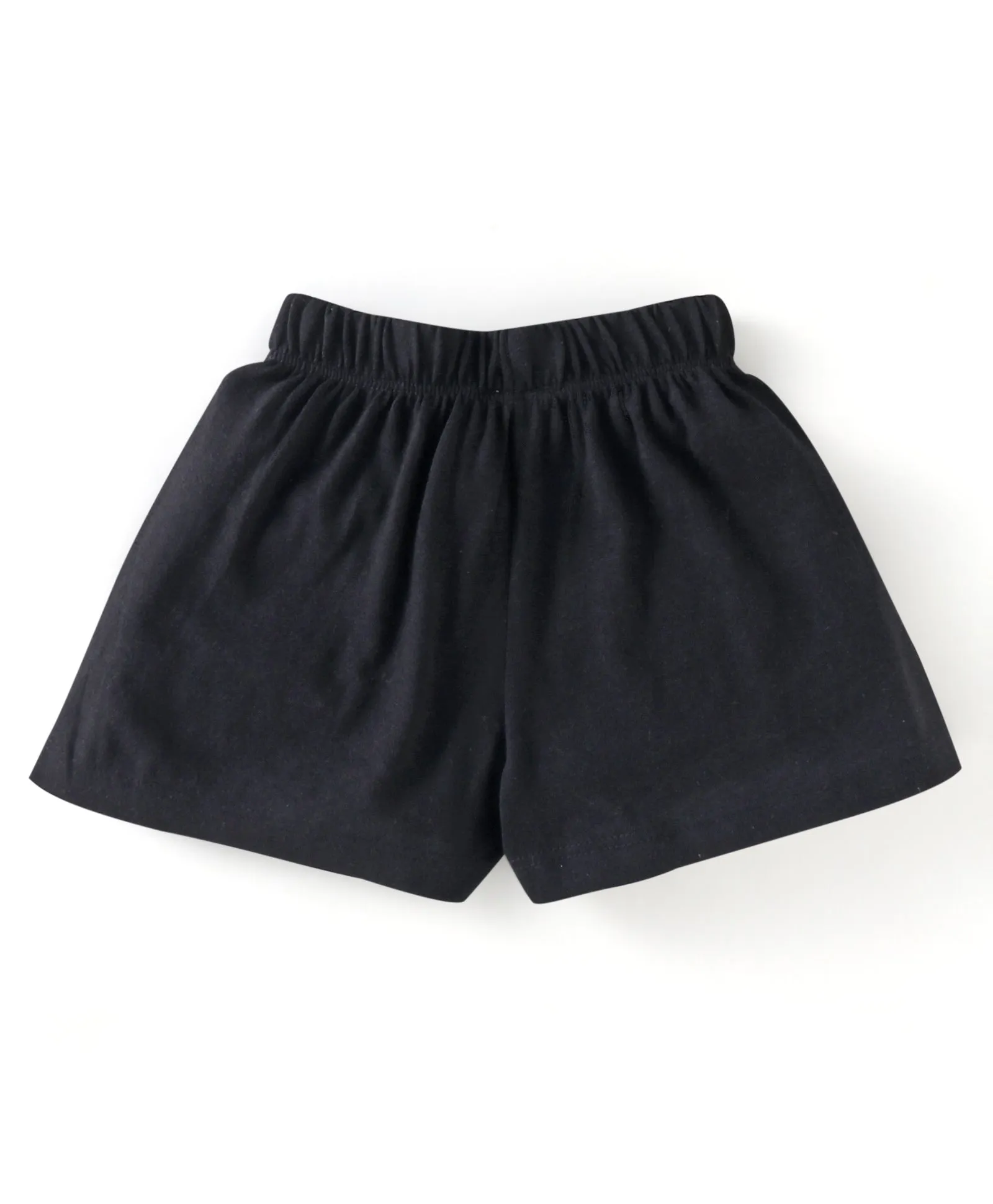 Polka Frill with Bow Top Shorts Set