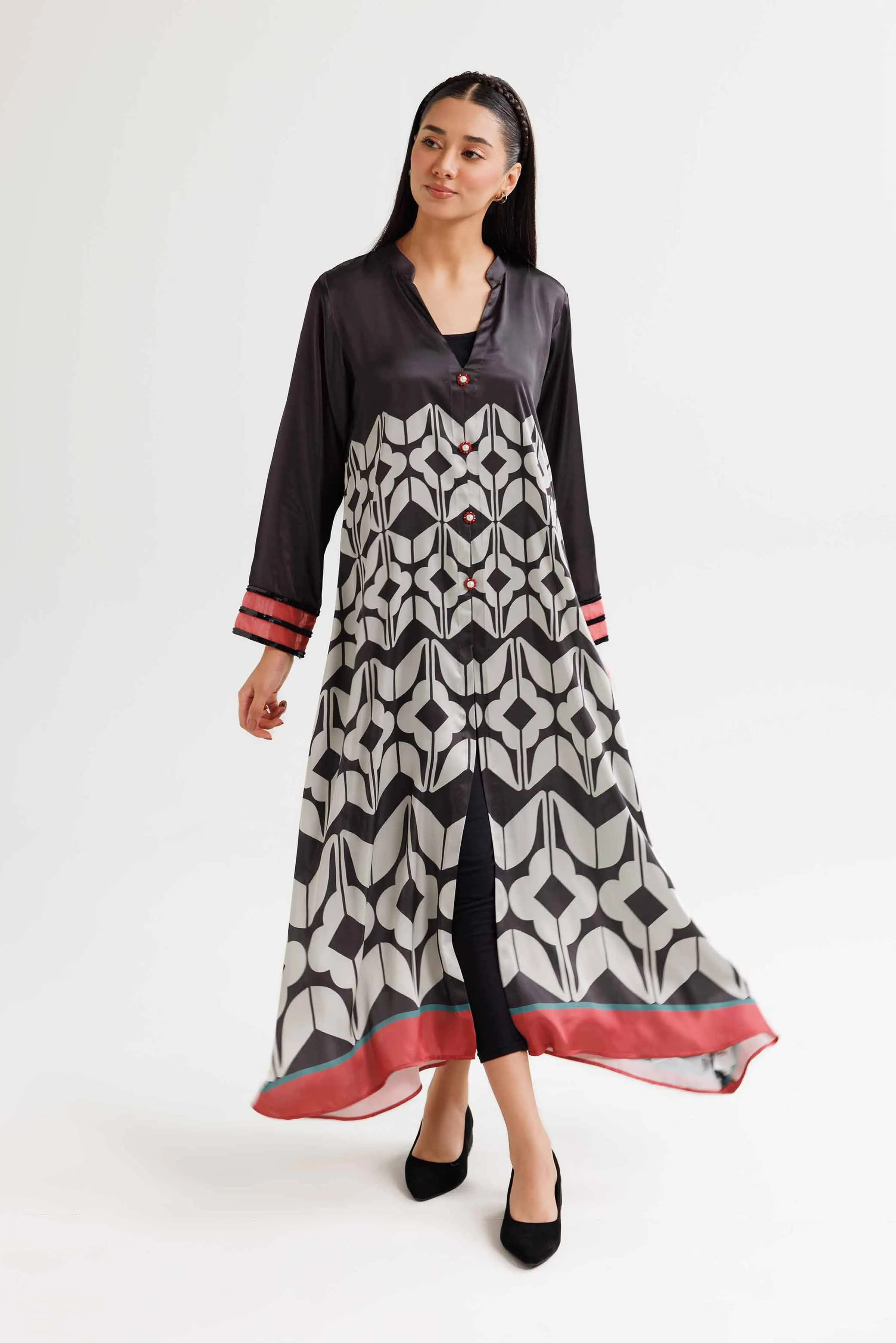 Printed Dress - FW24-53