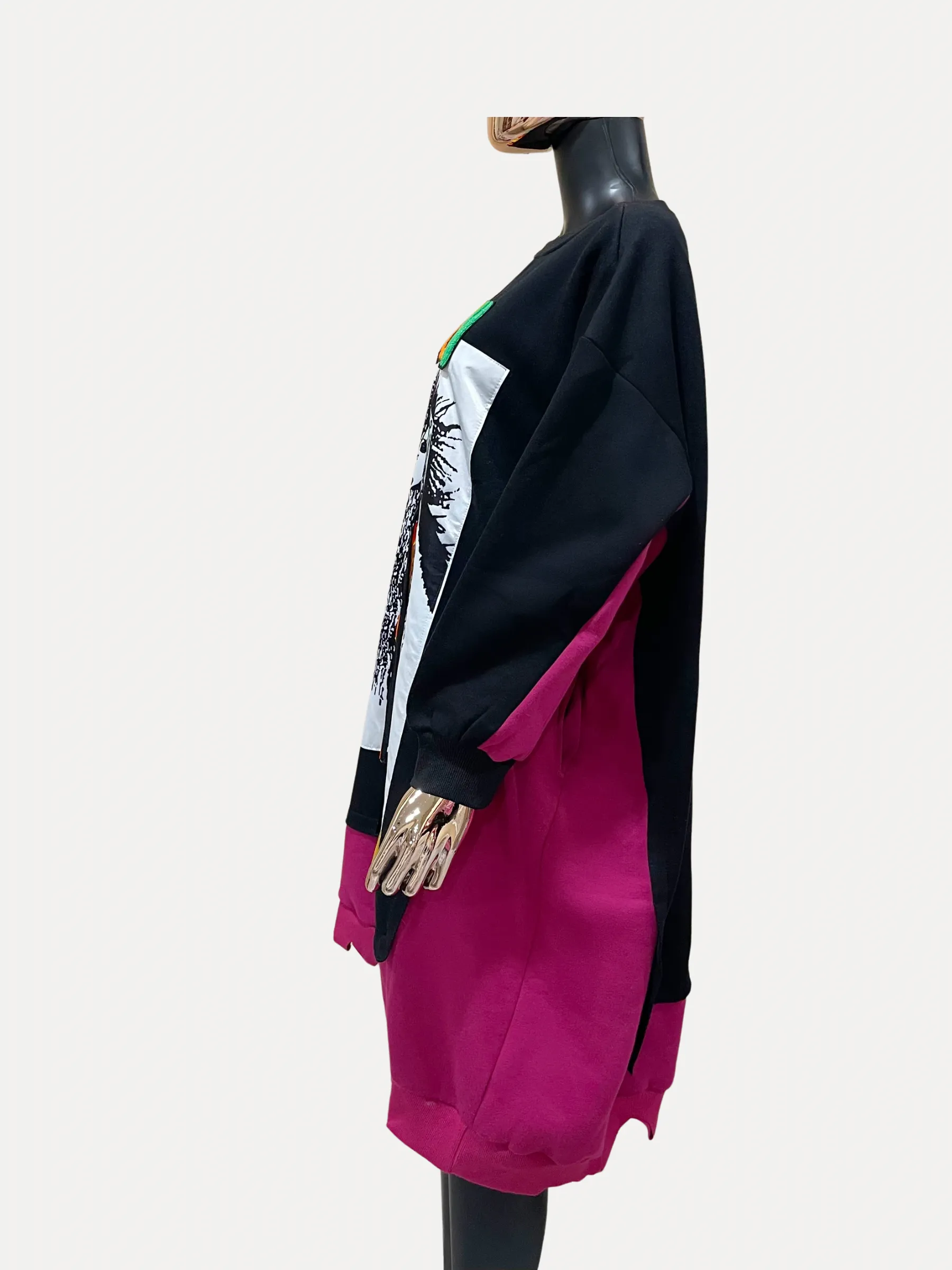 Queen Sweatshirt Dress