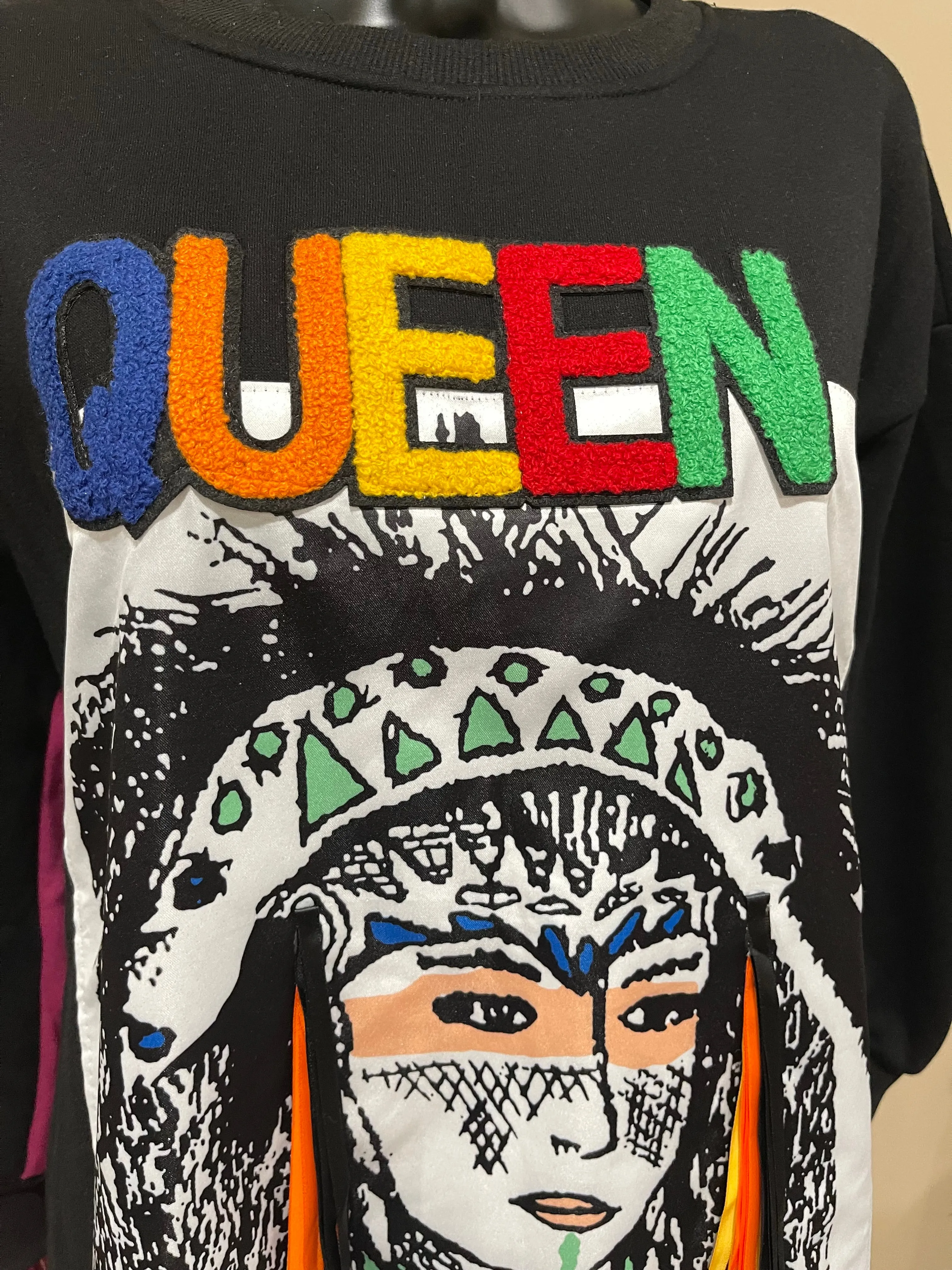 Queen Sweatshirt Dress