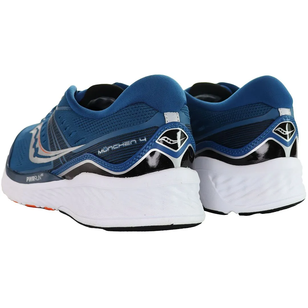 Saucony Munchen 4 Mens Blue Running Shoes