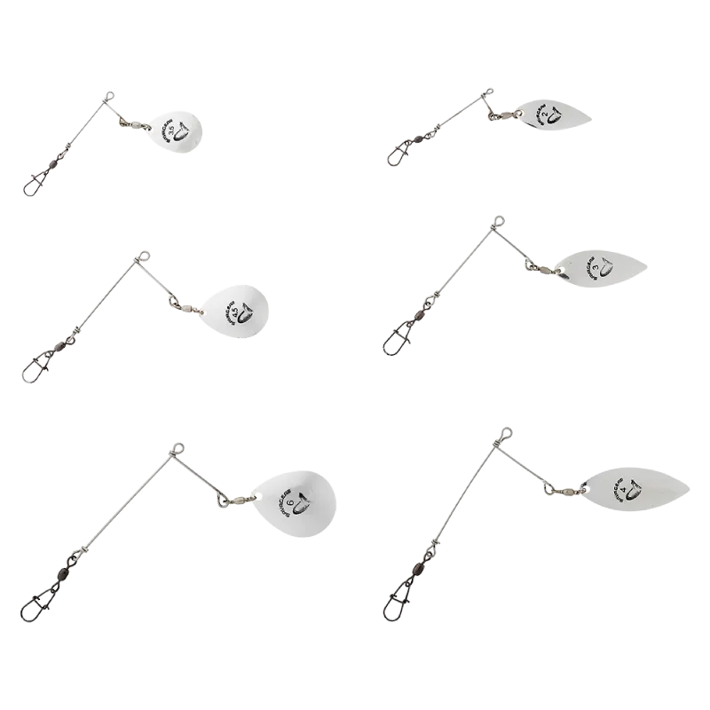 Savage Gear | Easyon Spinner Bait Kit | Silver | 2pcs