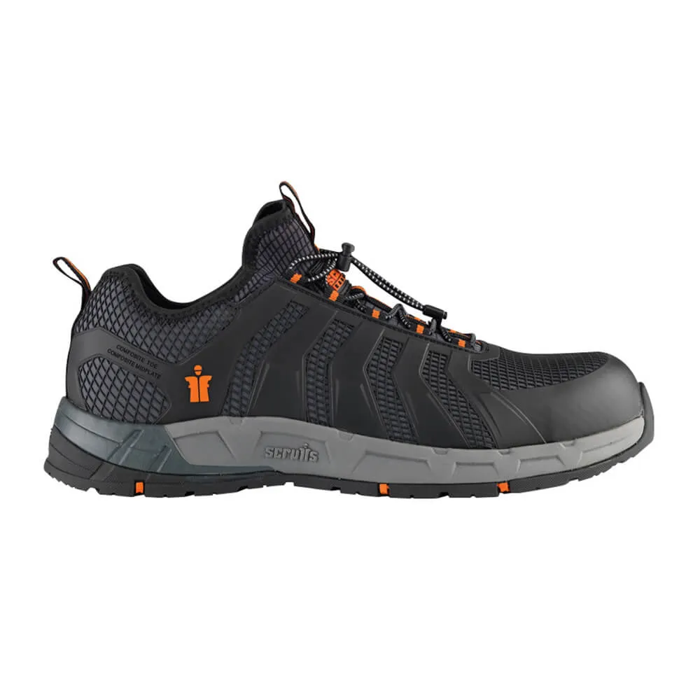 Scruffs Argon Lightweight Safety Work Trainers Black
