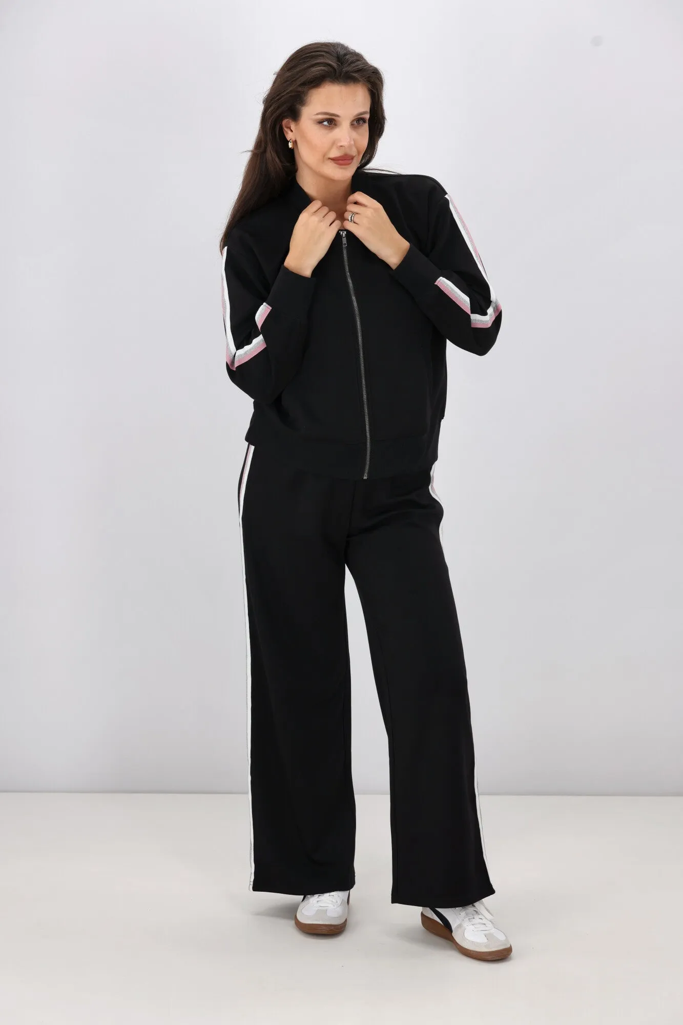 Shine On Label Maddie Bomber Jacket Black