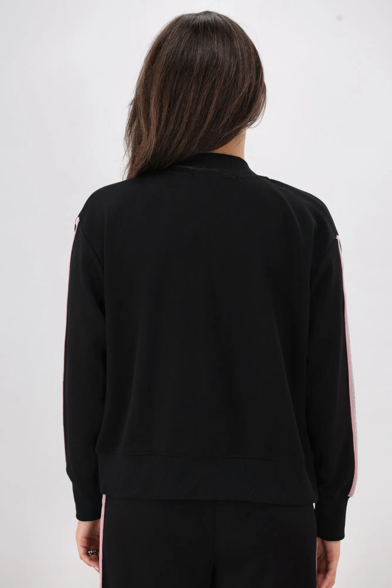 Shine On Label Maddie Bomber Jacket Black