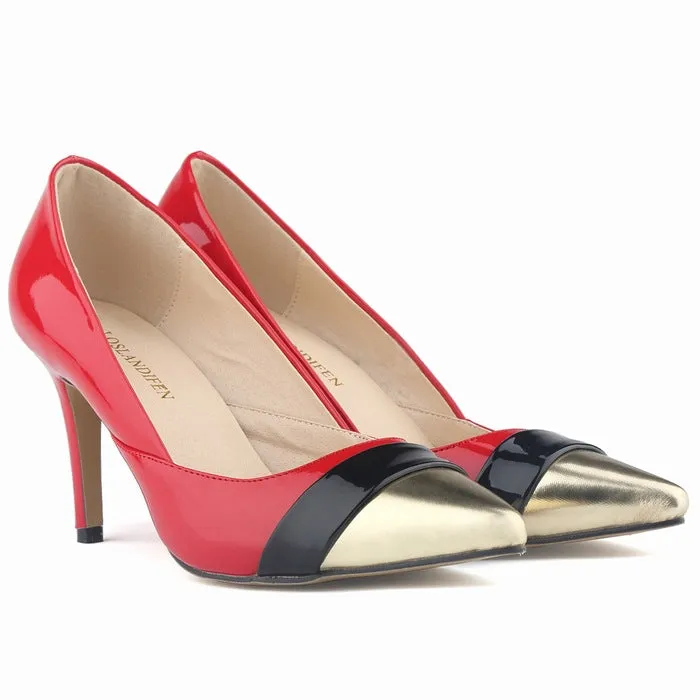 Sleek and Stylish Fine Color Coating Women's Shoes-1