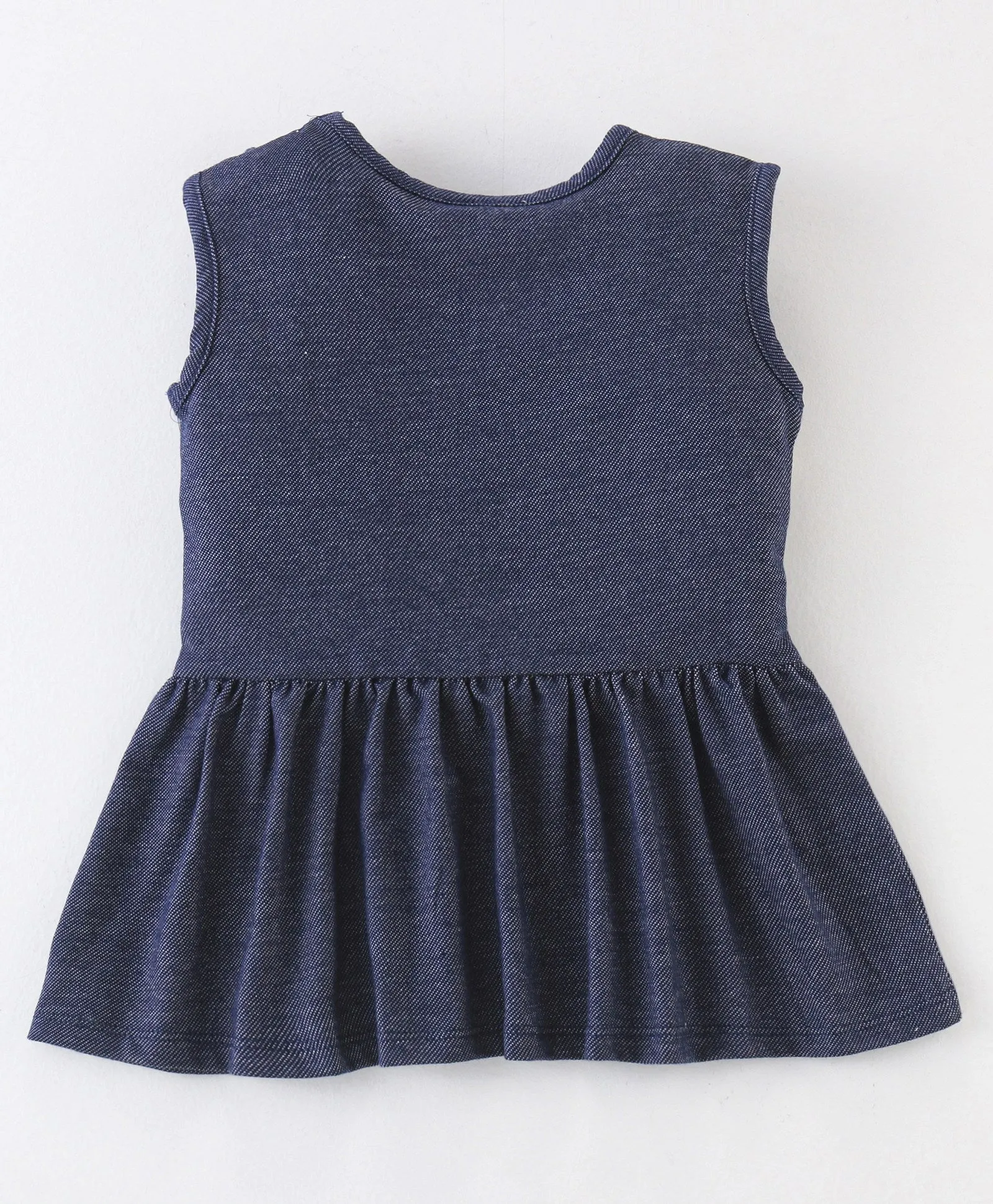 Solid Frilled Top Floral Plazzo Set