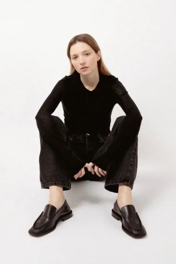 Souliers Martinez - Rio Loafer: Black