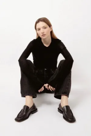 Souliers Martinez - Rio Loafer: Black