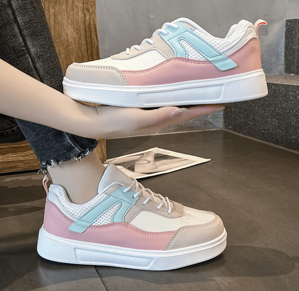 Spring & Summer Low-Top Mesh Sneakers - Versatile Shoes for Youth