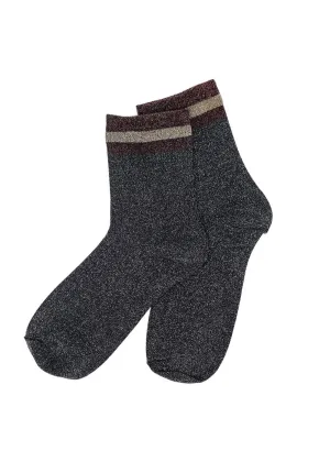 Stripe Sock - Black Mix