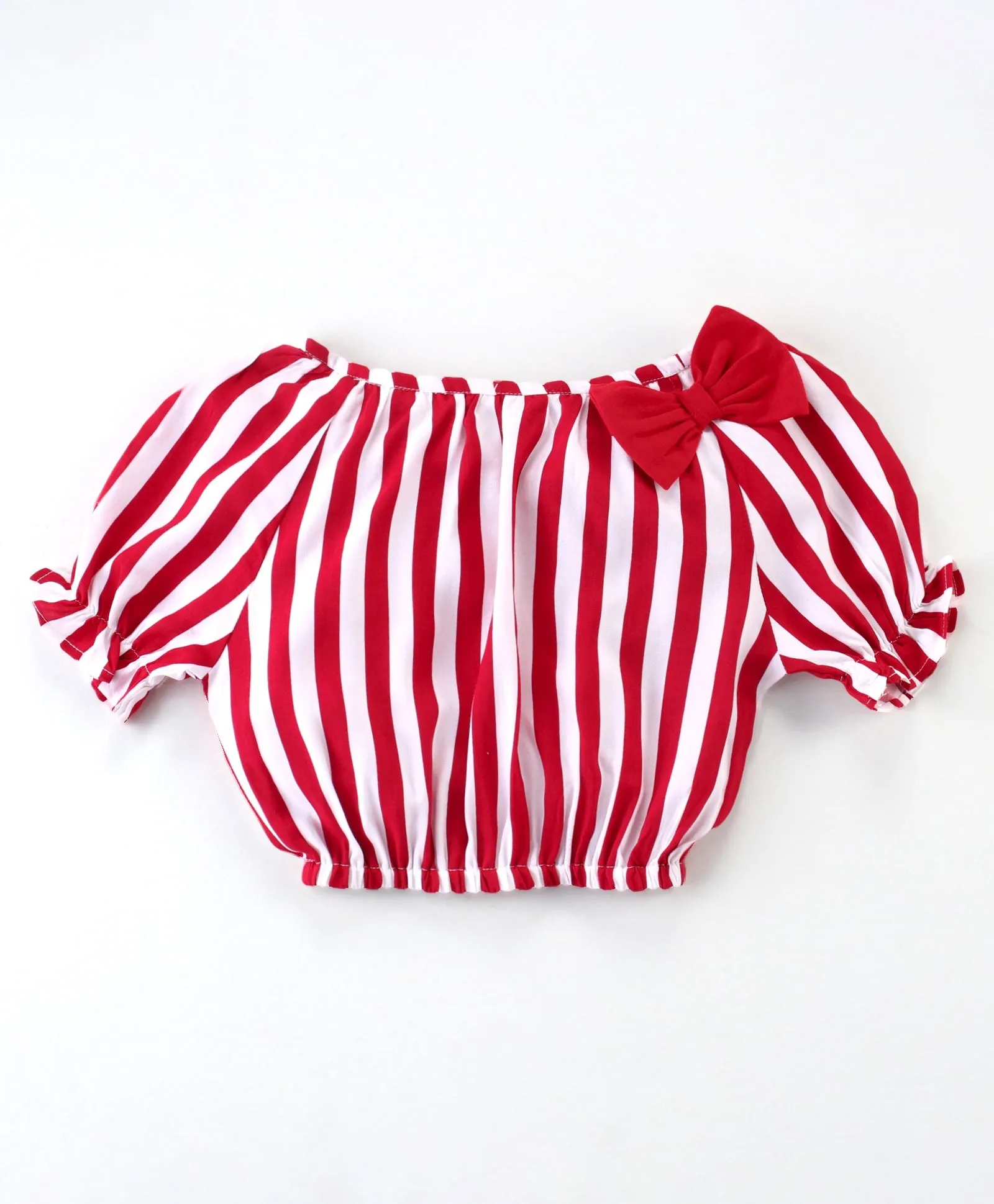 Striped Printed with Belt Co-ord Set